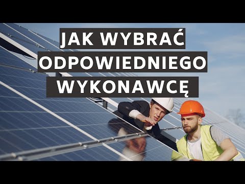 Wideo: Jak wybrać odpowiedniego wykonawcę?