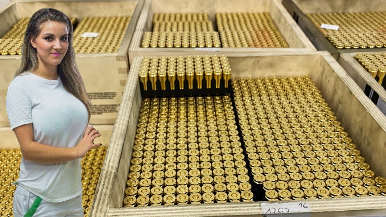How BULLETS are made   Satisfying Manufacturing Process   MUST WATCH