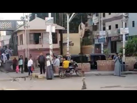 لحظه خروج القطار الروسي 833 من محطه قنا  