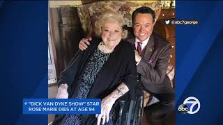 Actress Rose Marie of 'Dick Van Dyke Show' fame dies at 94