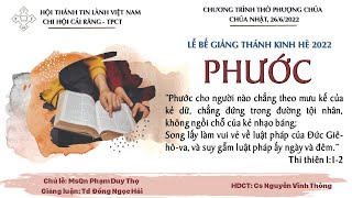 HTTL CÁI RĂNG - Chương Trình Thờ Phượng Chúa - 26/06/2022