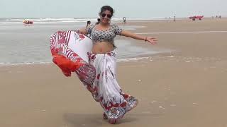 Saree Sundori Hot Sima Sea Side