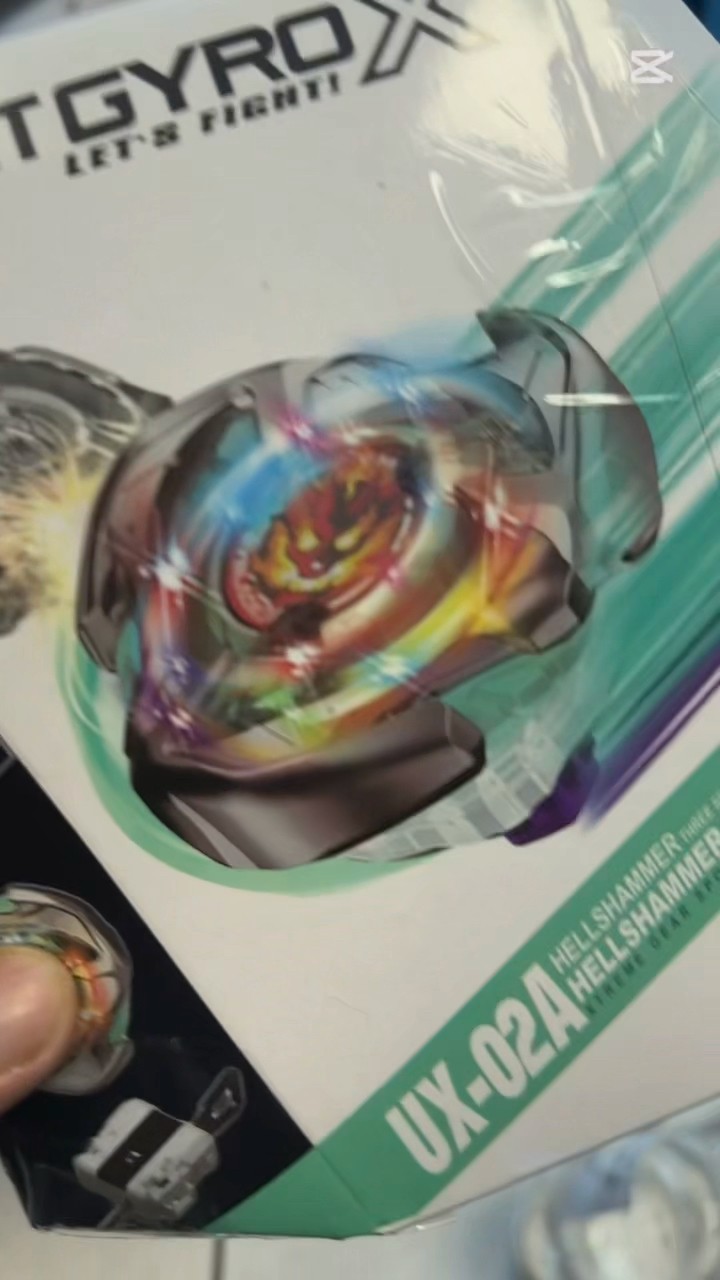 Beyblade X Generation UX-02A Rainbow Neon Version - Play Now