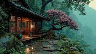 Japanese Retro Vibes ~ Lofi Hip Hop Beats &amp; Nostalgic Rainy Day in a Quiet Mountain Town