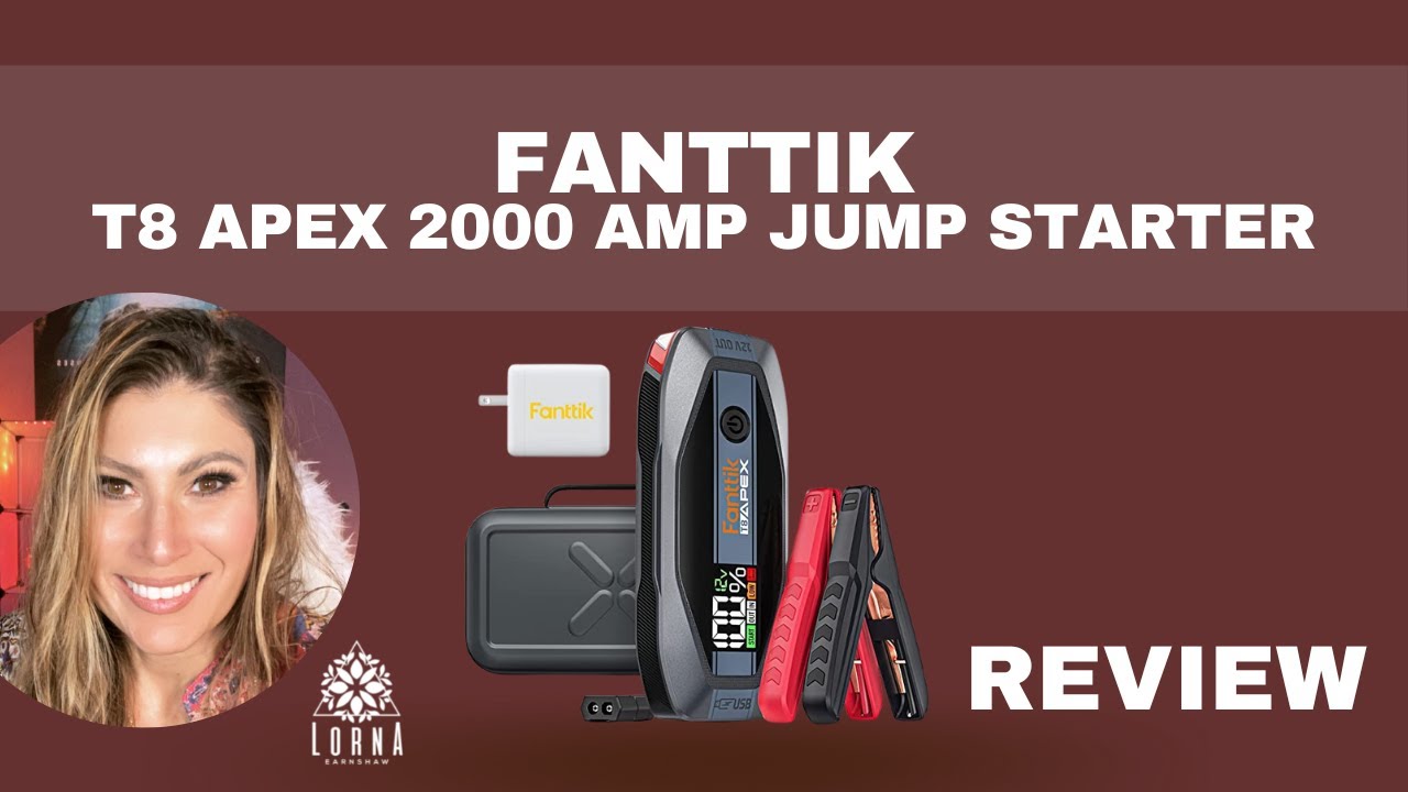 UNBOXING  FANTTIK T8 APEX 2000 Amp Jump Starter 