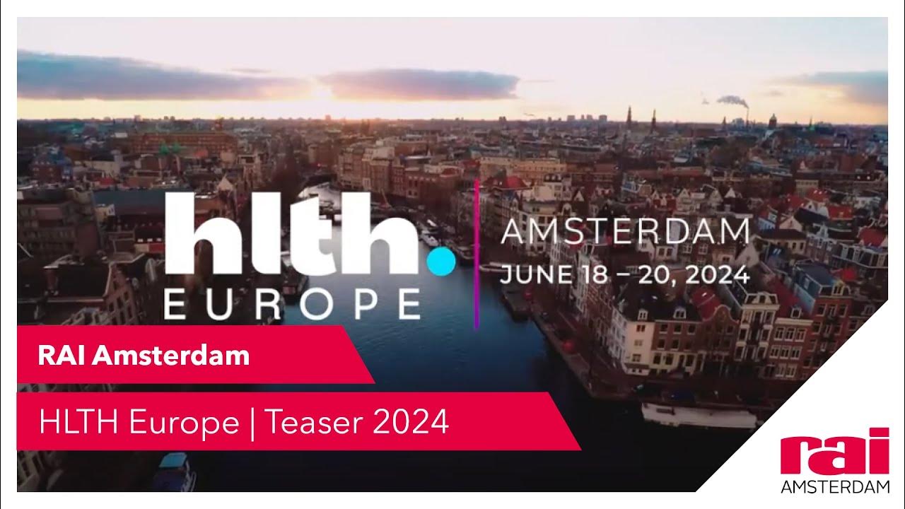 HLTH Europe teaser 2024 RAI Amsterdam YouTube