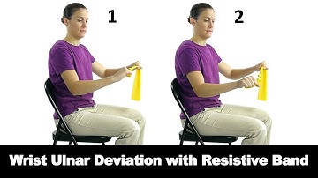 Wrist Ulnar Deviation with Resistive Band - Ask Doctor Jo