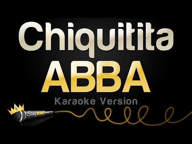 ABBA - Chiquitita (Karaoke Version) class=