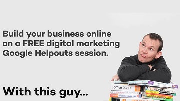 Learn digital marketing with Google Helpouts