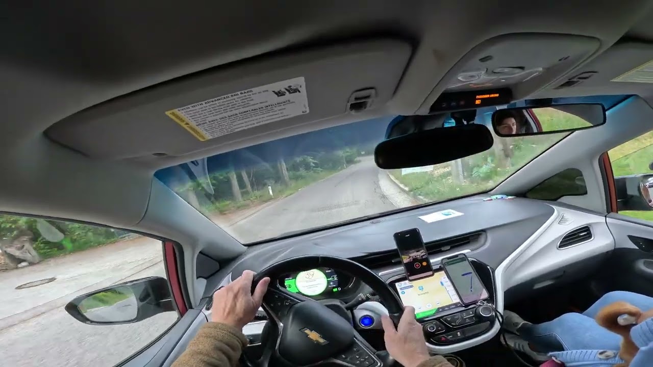 Самостоятельная практика вождения. Горный серпантин.