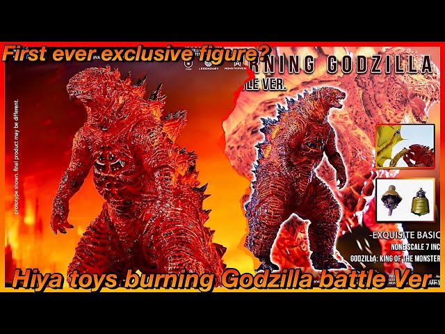 特撮 GODZILLA Burning Godzilla Battle Ver. Burning Godzilla Battle