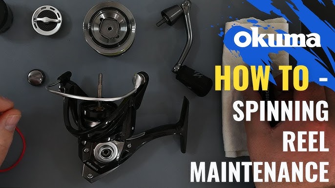 Service your spinning reel Okuma Ceymar 