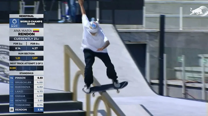 Ana Rendn | Best Trick | World Skate 2021 | Roma