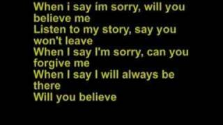 Sorry (+lyrics)