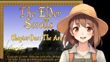 Playing The Elder Scrolls 1: Arena Part 1 Imperial Prison