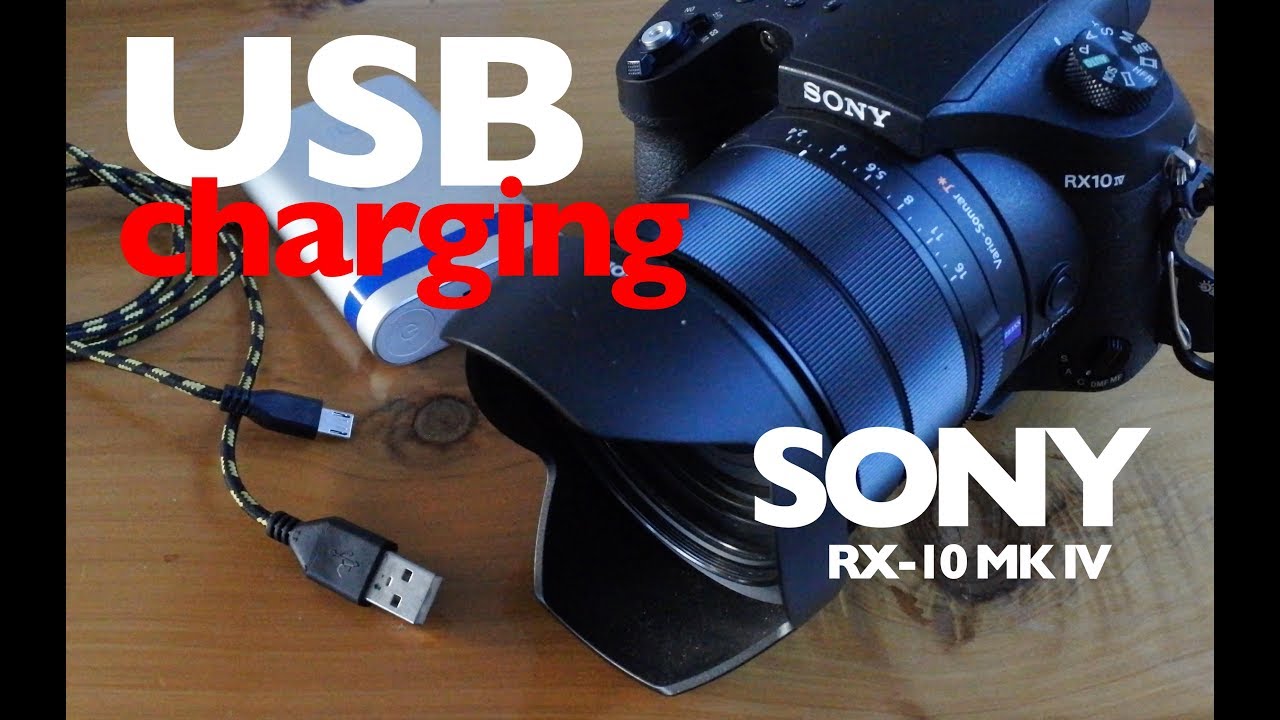 Sony RX10 MkIV - USB Micro vs Multiport Charging options explained 