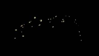 Dust particles rough 2D animation