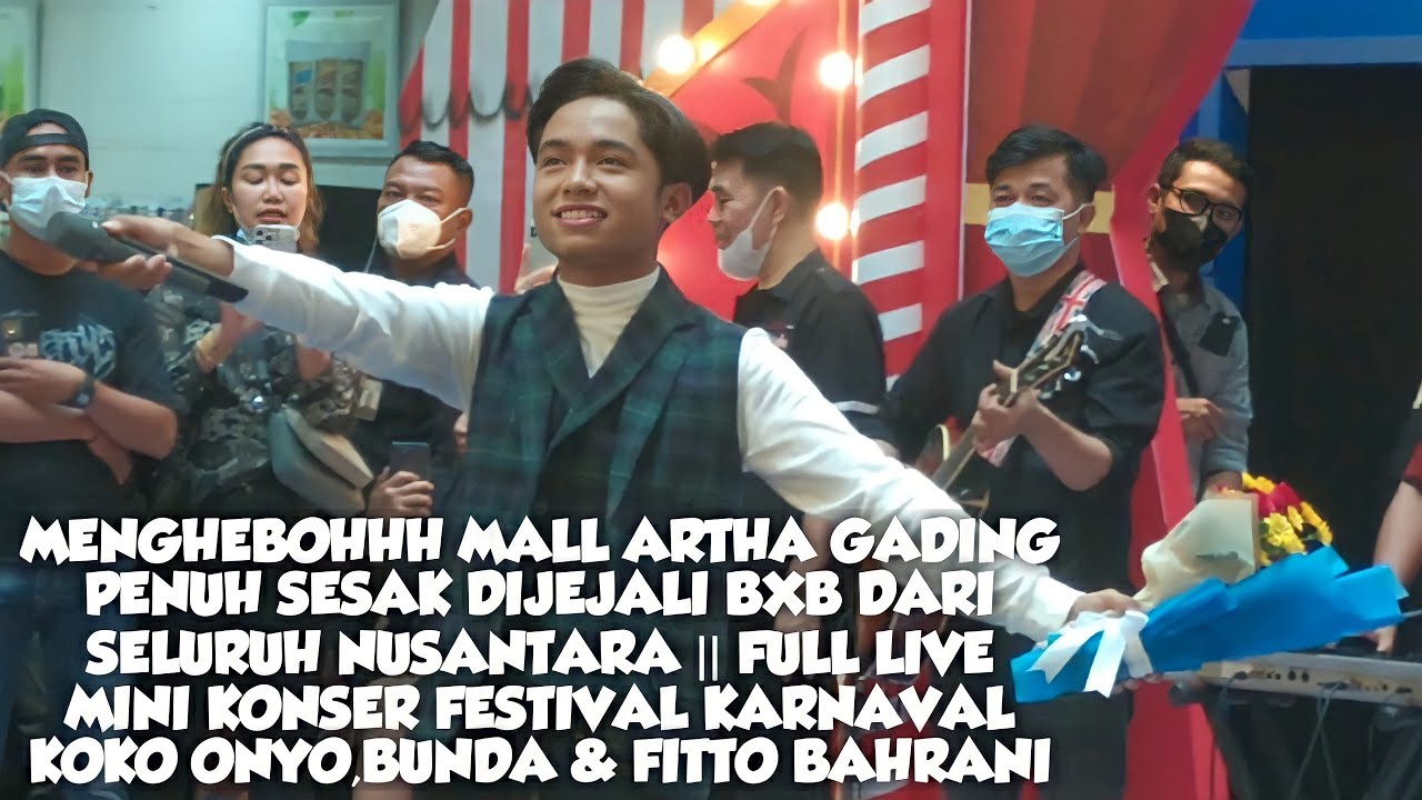 MENGHEBOH MALL ARTHA GADING PENUH SESAK DIJEJALI BXB DARI SELURUH NUSANTARA || FULL LIVE MINI KONSER