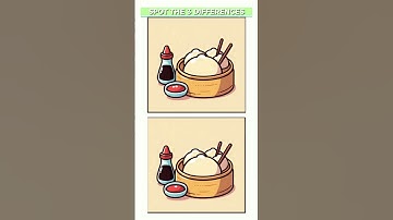 Find 3 differences! #findthedifference #brainteaser #puzzlelovers  #spotthedifference #shorts