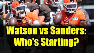 Deshaun Watson vs Shedeur Sanders: Browns QB Battle in Preseason Games 1 & 2