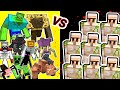 Iron Golem x10 Vs. Mutant Monsters | 1vs10