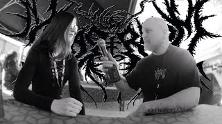 Asagraum interview - an all-female black metal band at Steelfest 2018