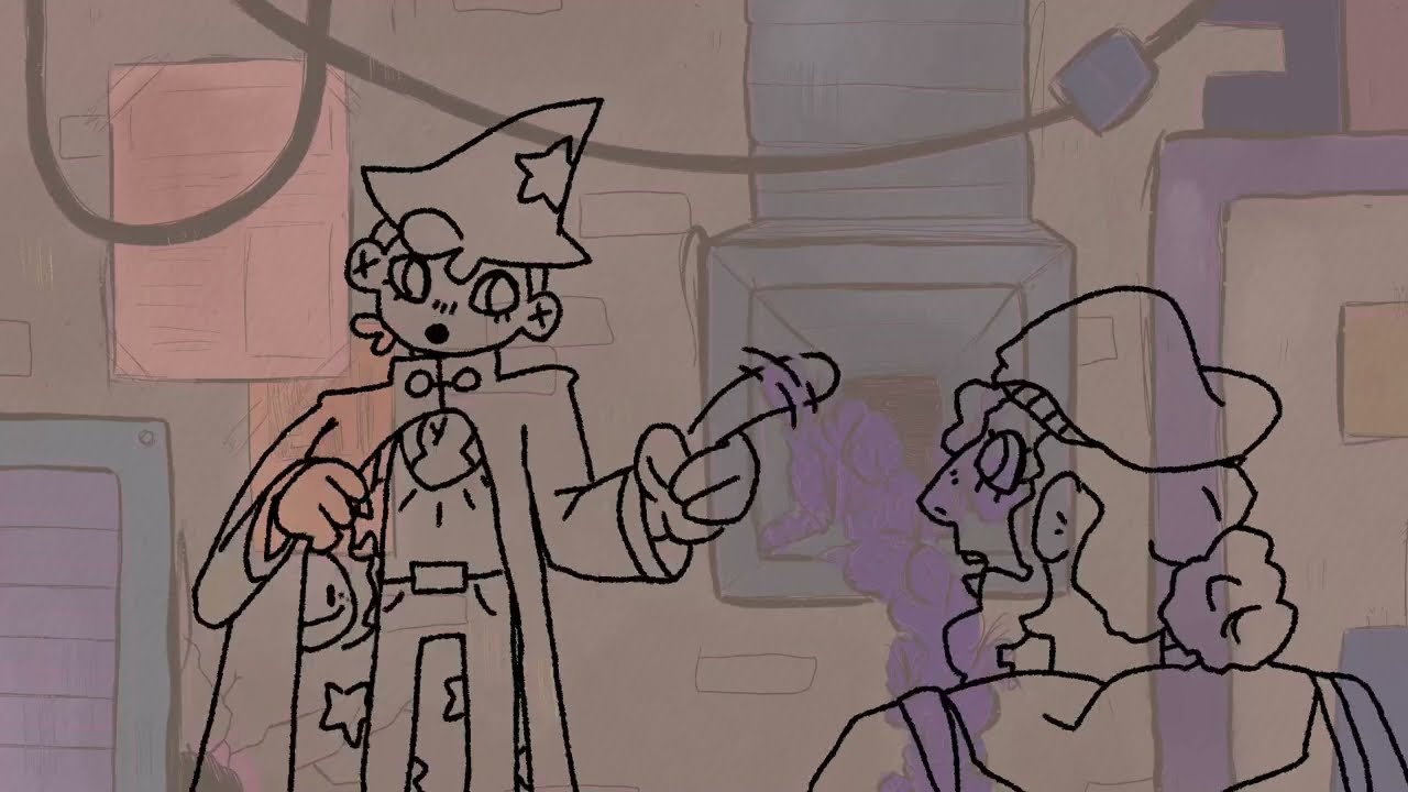 Living Voices Animation - Lineart WIP