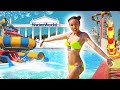 День в АКВАПАРКЕ WaterWorld Waterpark Обзор, Парк развличений - Кипр #5 | Elli Di