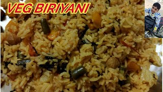 Easy&tasty veg biriyani receipe in tamil||சுவையான வெஜிடபிள் பிரியாணி||sai shivanth vlogs