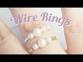 How To Make Wire Rings | Easy DIY Jewelry