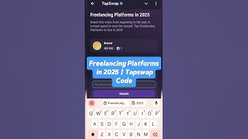 Freelancing Platforms in 2025 | Tapswap Code | Top Freelancing Platforms to Use in 2025 #tapswap