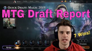7-win Draft Report - MTG Arena M19
