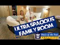 Best INTERIOR Cruise Room for FAMILIES: Ultra Spacious Family Room | Oasis of the Seas Room #11147