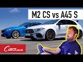 Drag race! BMW M2 CS vs Mercedes-AMG A45 S - Standing and rolling start quarter mile