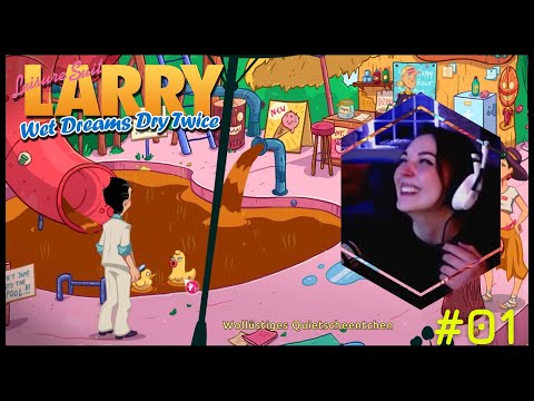 LEISURE SUIT LARRY - WET DREAMS DRY TWICE | Stream #01: Wenn die Nostalgie reinkickt!