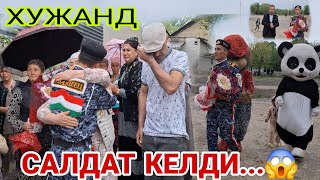 картинка: САЛДАТ КАЙТИ! ИККИ ЙИЛ ДЕГАНДА ДАДАСИ ЧИДОЛМАДИ..#rek #khujand ##rekomendasi