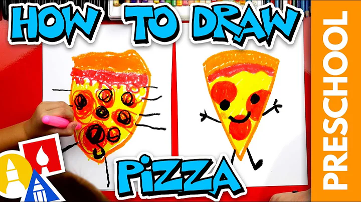 How To Draw Pizza - Preschool