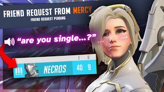 Impressing an EGIRL in Overwatch 2 (she added me?) | NECRIZZ GAMEPLAY