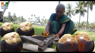 Grandma Making Toddy Bread - Traditional Old Style Foods