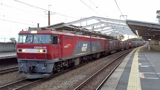 武蔵野線【金太郎と桃太郎】今朝の貨物列車 〜JR Freight〜