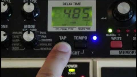 How To Use The Boss DD-20 Giga Delay (Demo, Part 1)