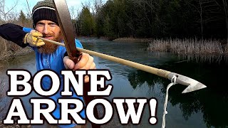 Stone Age Survival Bow, Slingbow and Spear Fish Challenge (Primitive vs. Modern?)