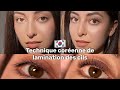 Technique Coréenne de Lamination des Cils | Formation Étape par Étape | Vladislava Lebedeva