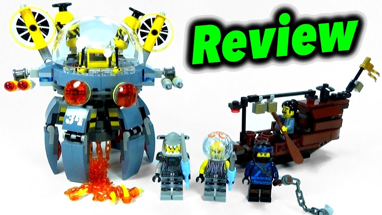 LEGO Ninjago Movie Flying Jelly Sub 70610 Review