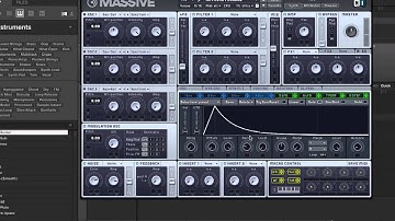 Massive - Creating A Snare Using White Noise