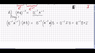 Linear Algebra 85, Inverse of a Matrix, proof