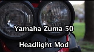 Yamaha Zuma (BWS) DUAL Headlight Mod | MicBergsma