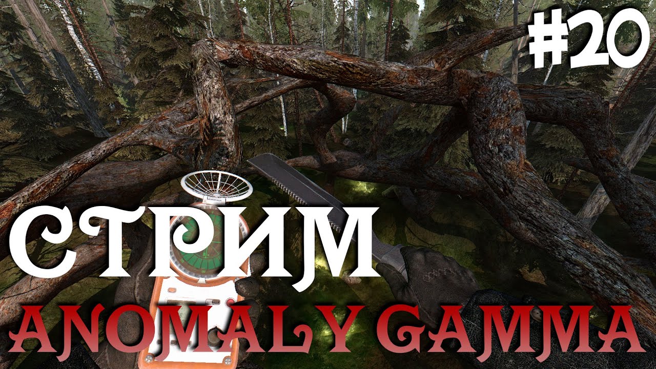 Стрим СТАЛКЕР Anomaly Gamma 0.9.1 / Прохождение STALKER Аномали Гамма ...