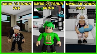 Terlahir Menjadi Tua Saat Dewasa Menjadi Bayi (Brookhaven) - Roblox Indonesia