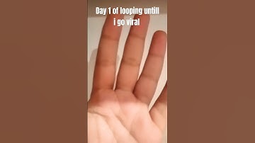 Day 1 of looping until I go viral #loop #viral #shorts #trend